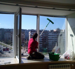 Мытье окон в однокомнатной квартире Чехов